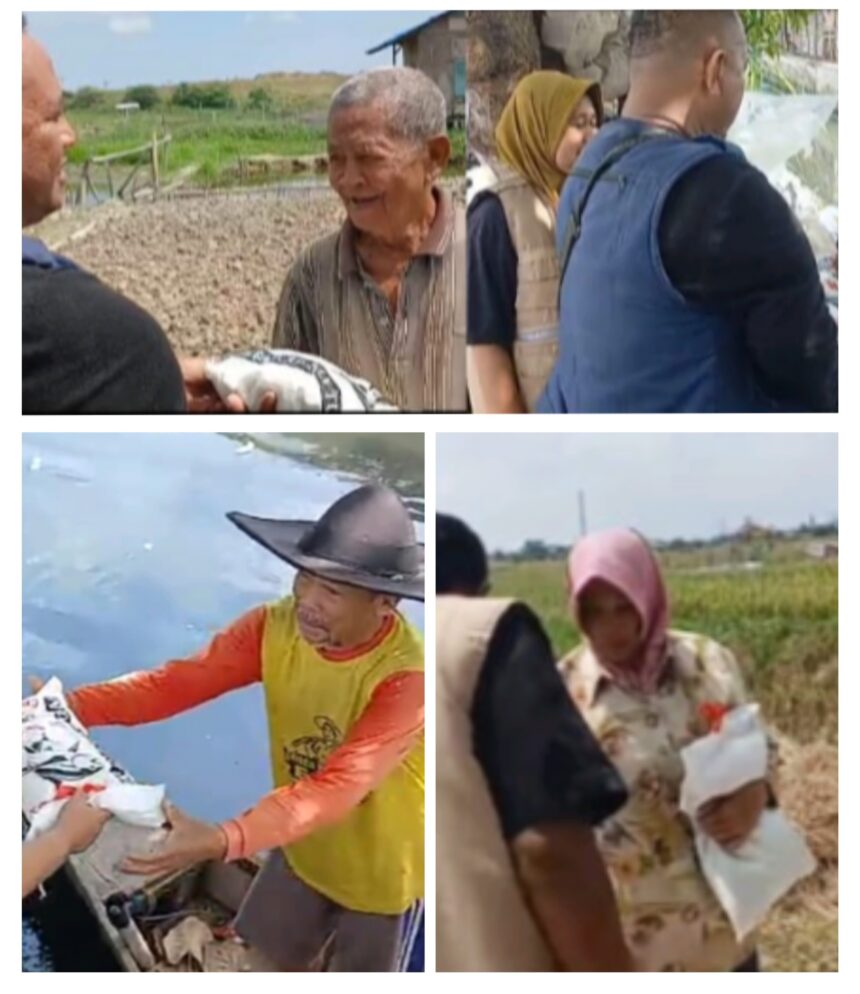 KSJ Binaan H.Ikhwan Lubis SH MH Tabur Sedekah Jumat Bagi Masyarakat Pesisir dan Petani