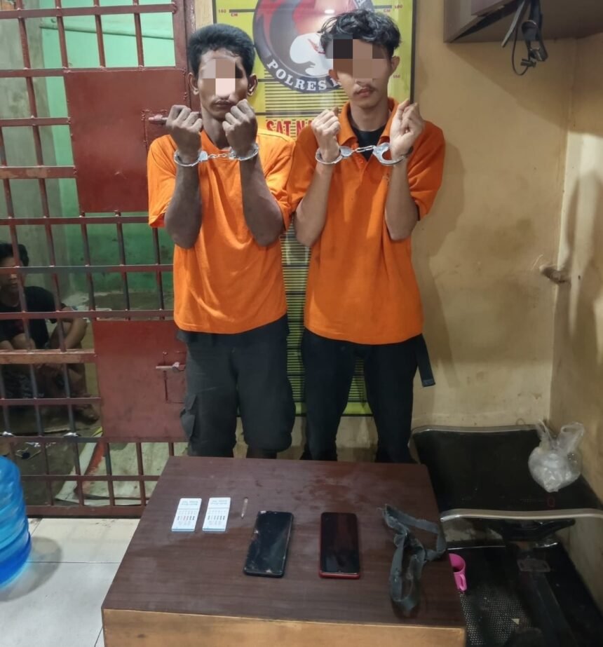 Satres Narkoba Polres Langkat Sikat Peredaran Sabu, Pelaku dan BB Diamankan